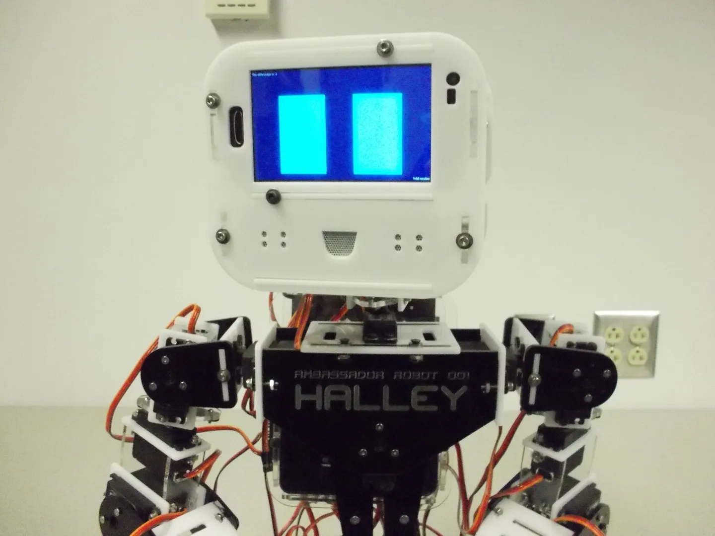 Halley: Ambassador Robot 001
